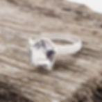 Crystal Quartz Ring .925 Sterling Silver (SC)