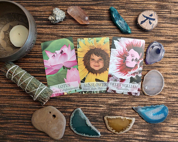 Thumbnail: Bloom Where You're Planted Oracle Deck by Loveday Funck 1
