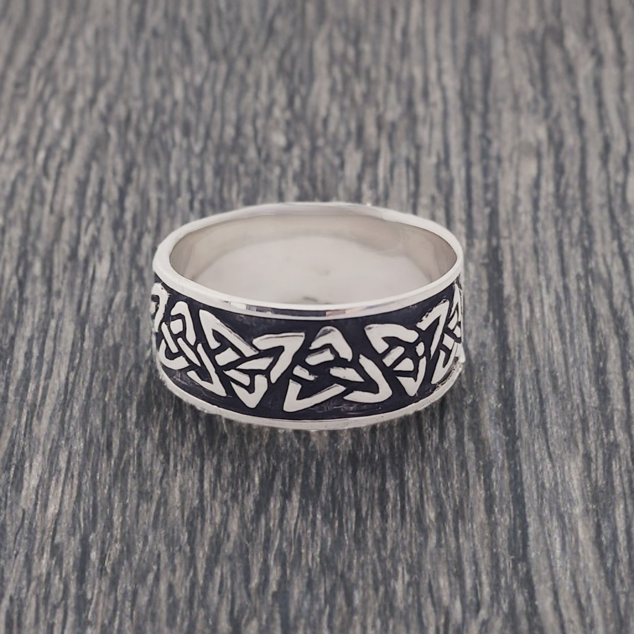 Celtic Knot Ring .925 Sterling Silver (S1)