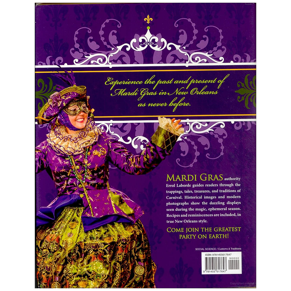 Thumbnail: Mardi Gras by Errol LaBorde Back Cover