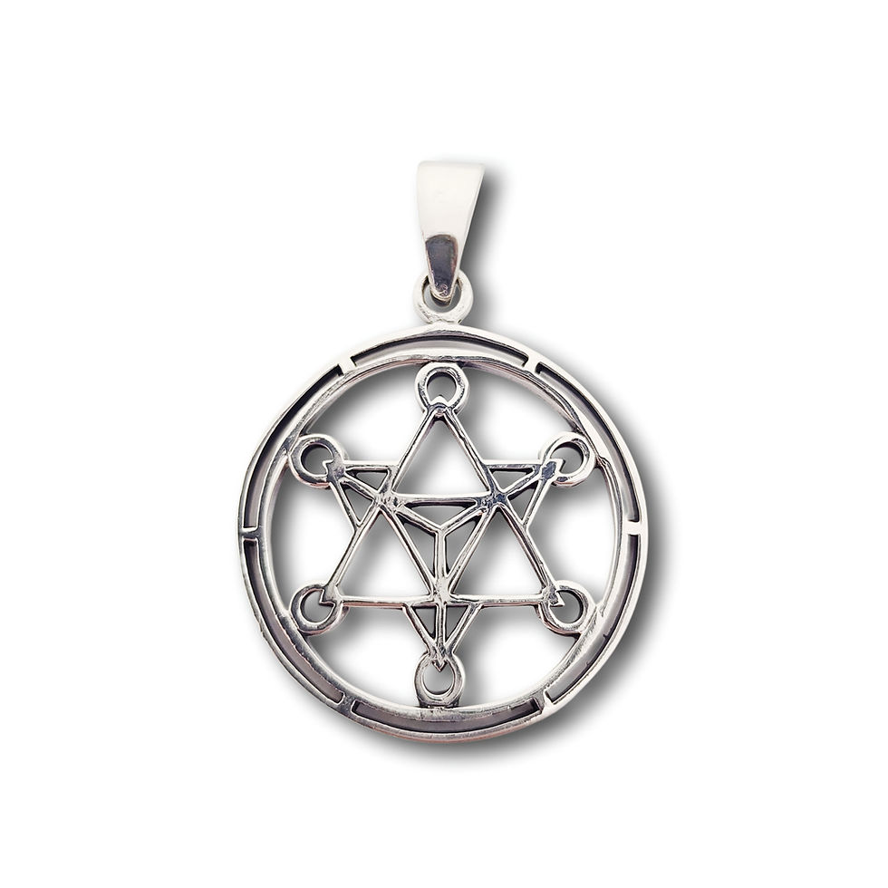 Thumbnail: Metatron Pendant .925 Sterling Silver WB