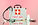 First Aid box on pink BG