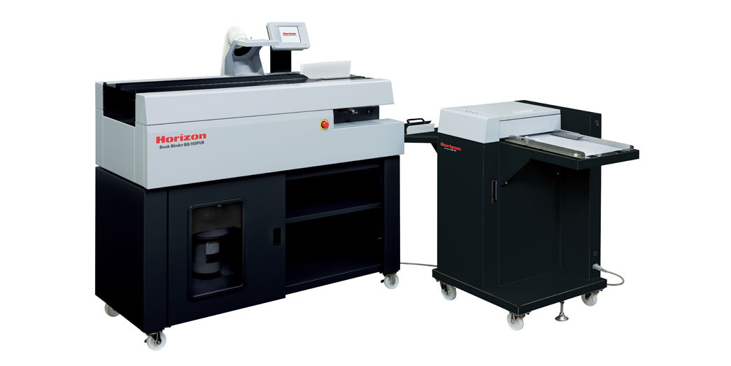 HORIZON BQ-160 EVA & PUR Klebebinder