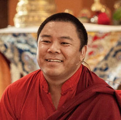 Tulku Jigme Wangdrak close up