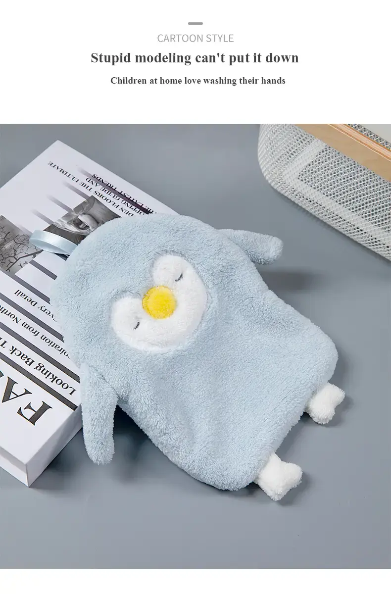 Thumbnail: Cute Thick Absorbent Bath Towel - 1 Piece 11.02"×9.84"
