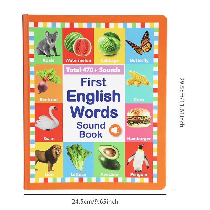 Thumbnail: English Children's Educational Sound Learning Book Toy