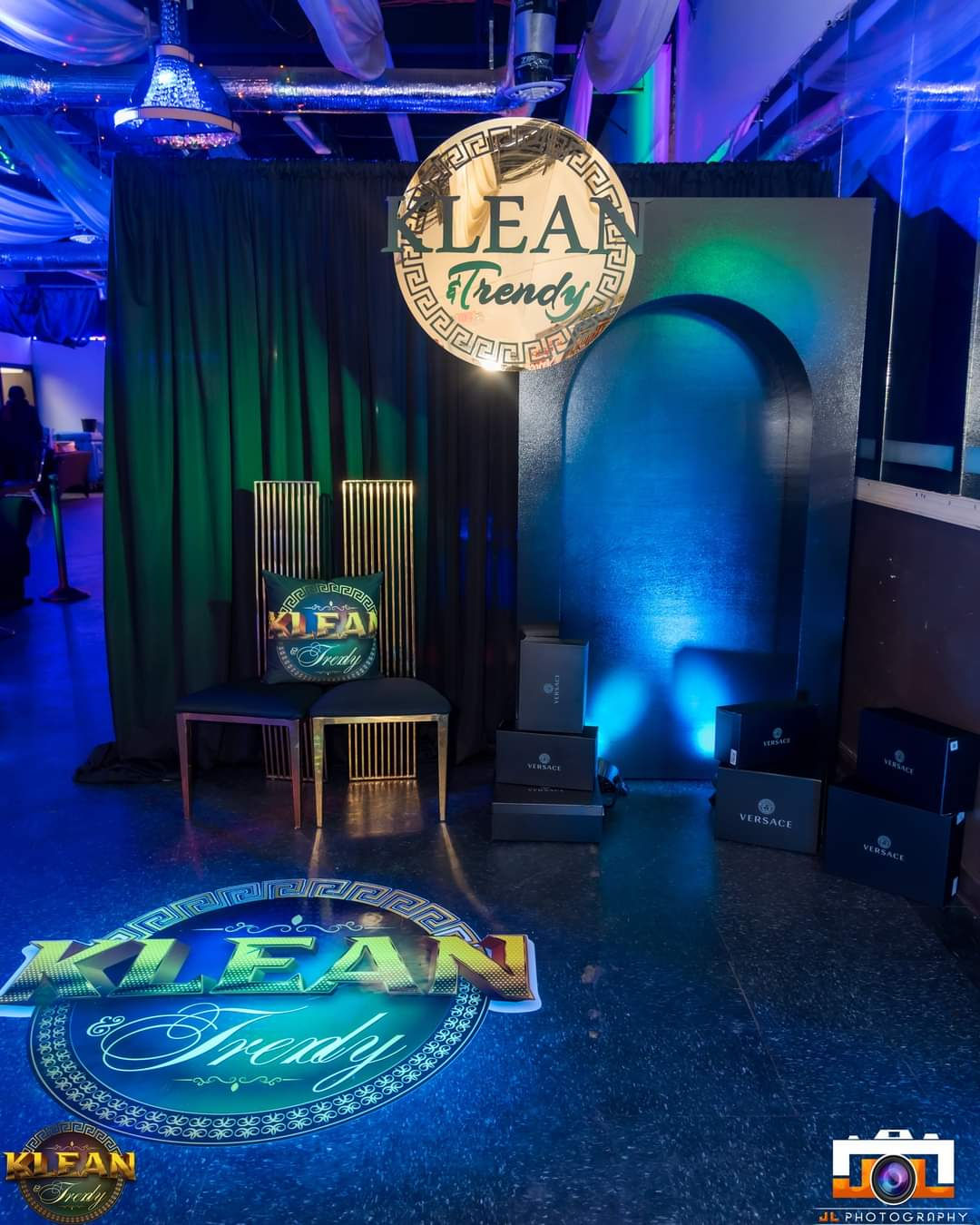 Custom Decal Signage Backdrop 