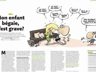 Le bégaiement doit être pris en charge par un thérapeute spécialisé. Il apparaît le plus souvent che