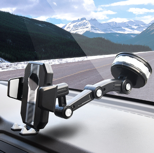 Thumbnail: Car Mount Holder with Suction for Vehicles (New Model)