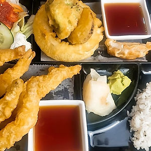Shrimp Tempura Bento Box