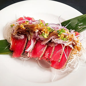 Peppered Tuna Tataki