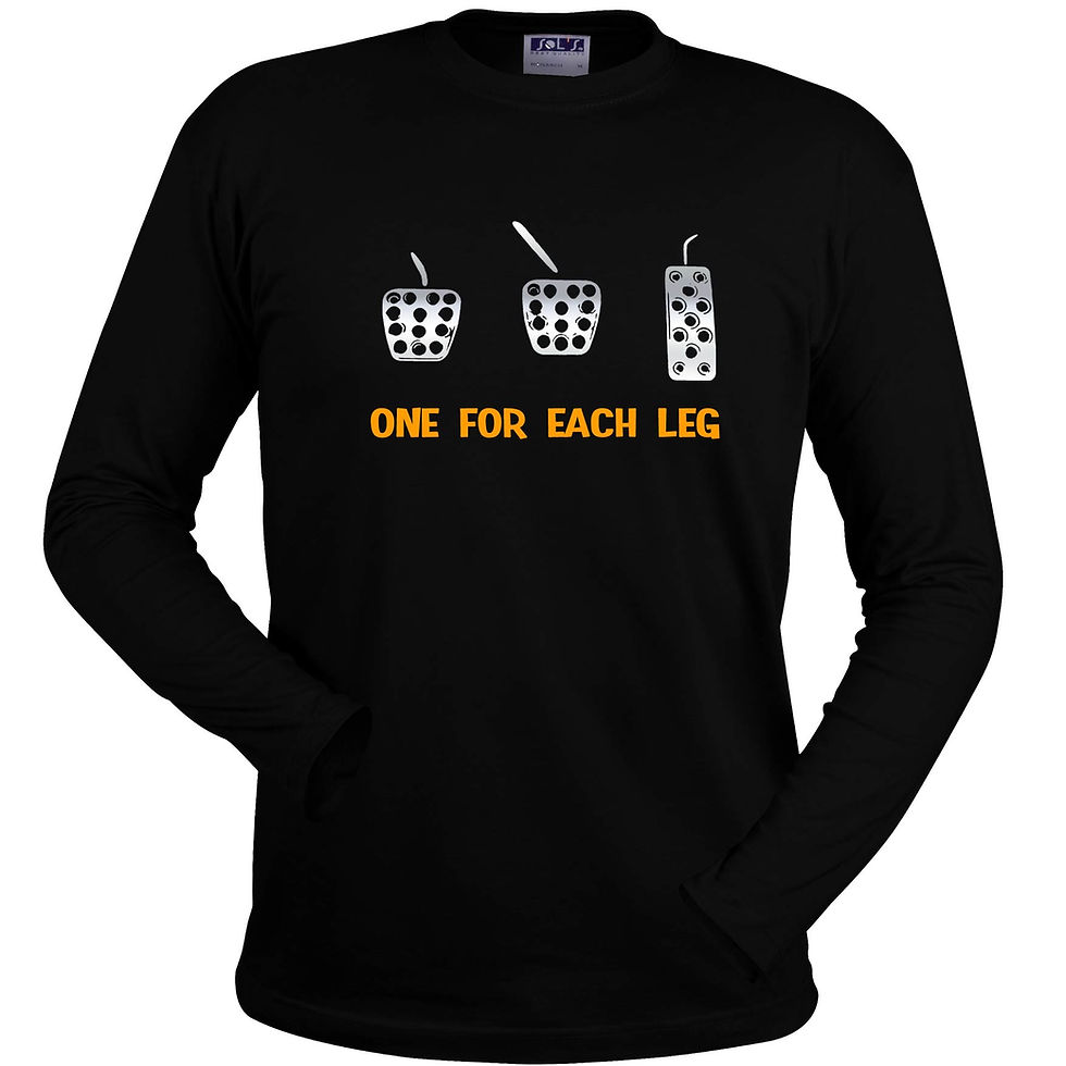 Clutch Pedals long sleeve T-shirt
