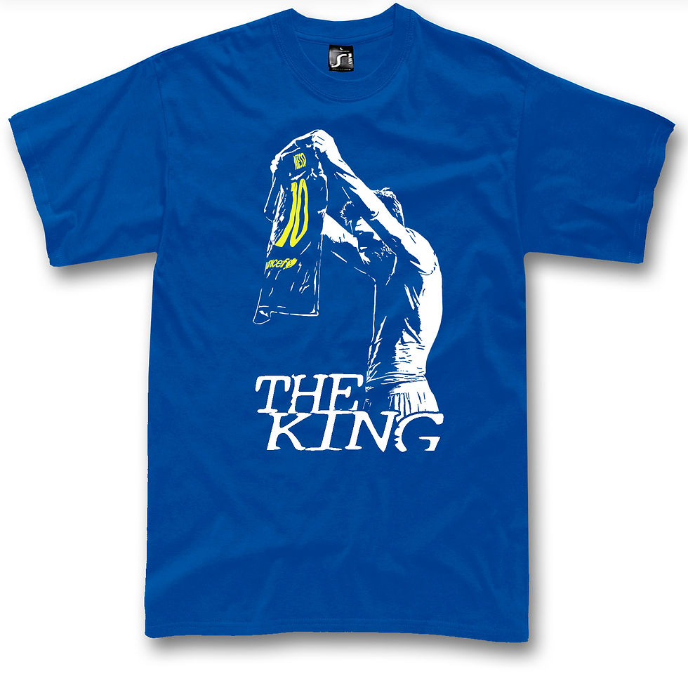 Μικρογραφία: Lionel Messi celebrate t-shirt The King Messi