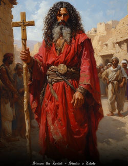 Saint Simon the Zealot the Apostle