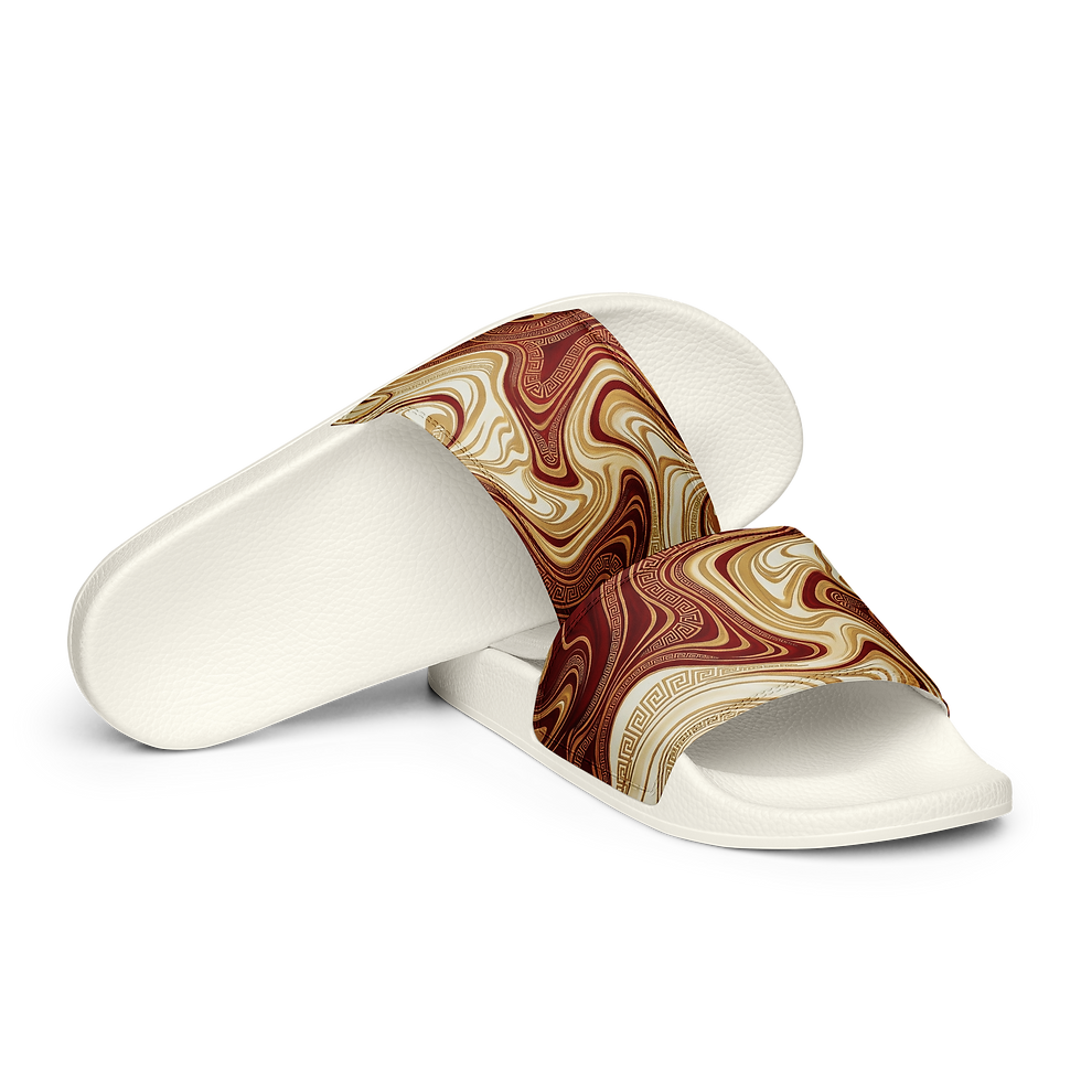 Thumbnail: Marble Swirl Women's slides