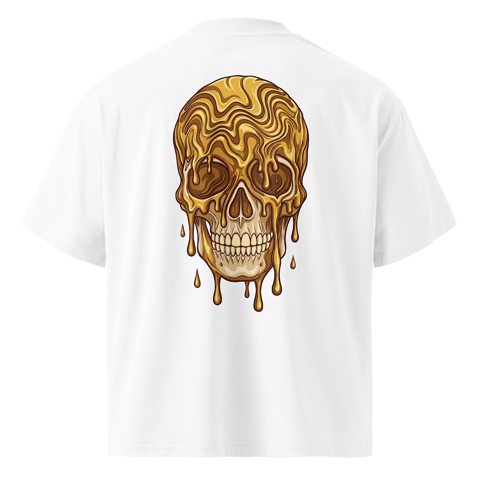 Thumbnail: The Last Touch of Midas Unisex organic oversized high neck t-shirt