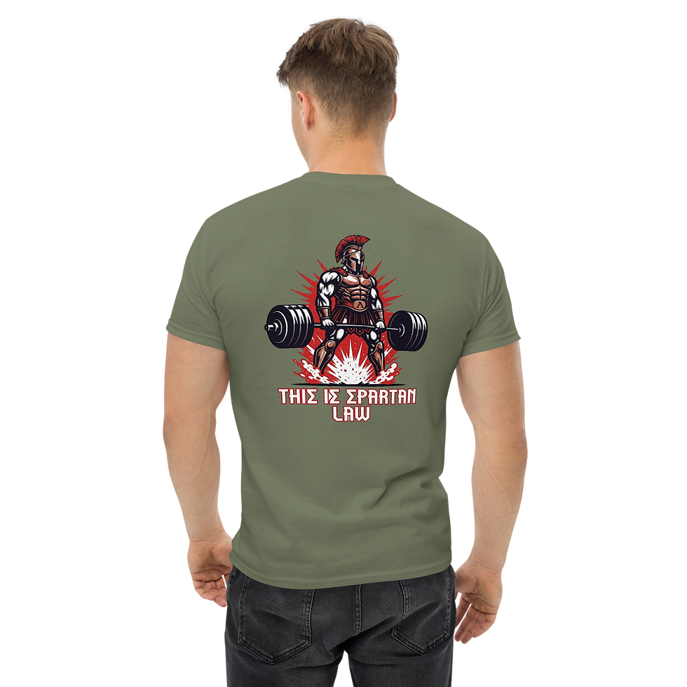 Thumbnail: Spartan Law Unisex gym tee