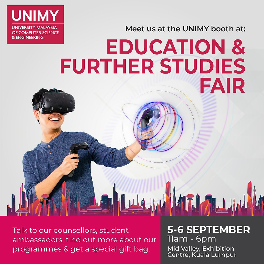 UNIMY EduFair @ MidValley 5, 6 September