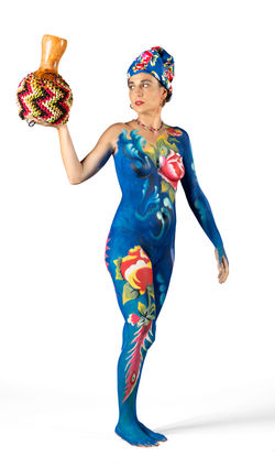 bodypainting with atypicart, amazing