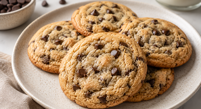 cookies estilo americano con miel picante