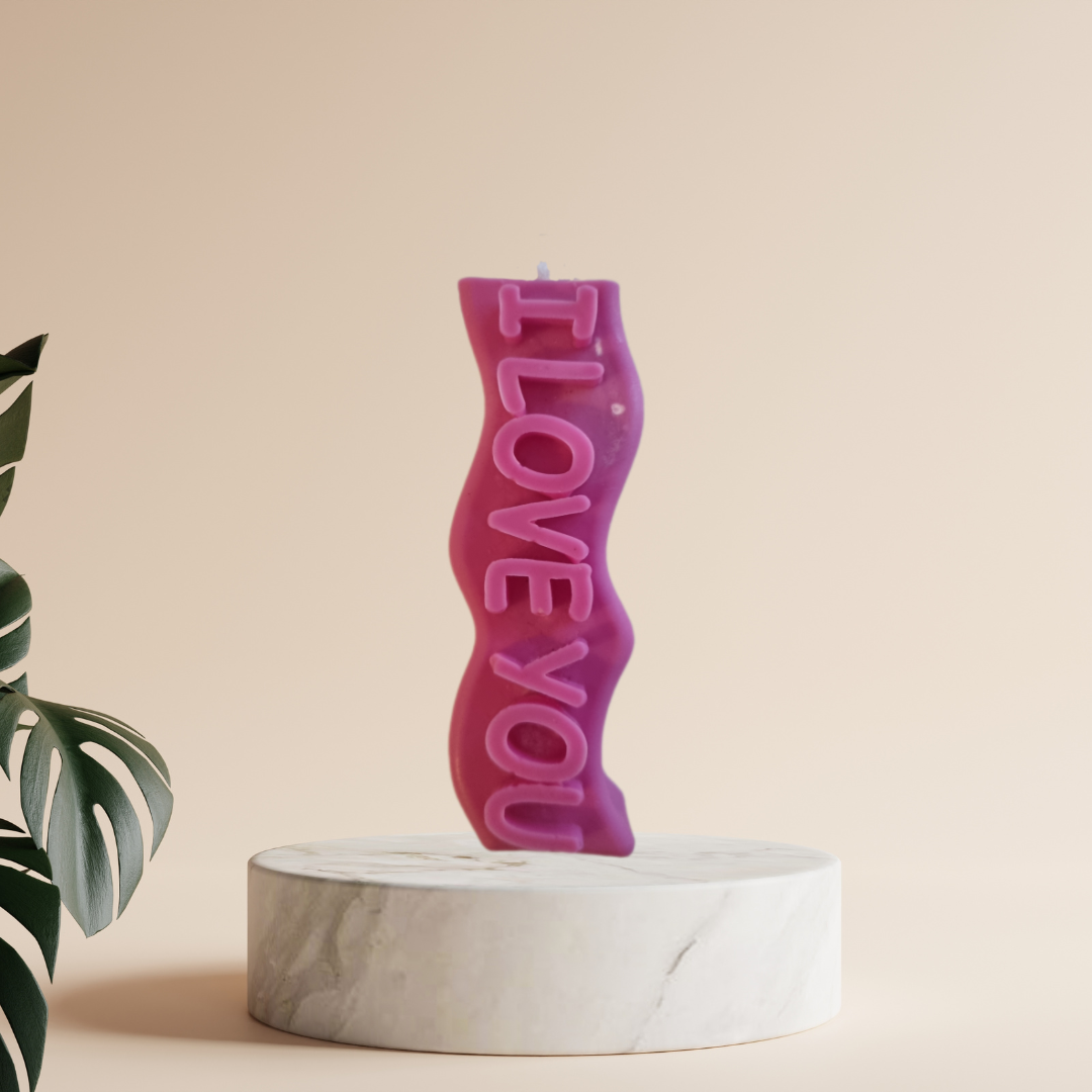 Bougie moulée - Marine