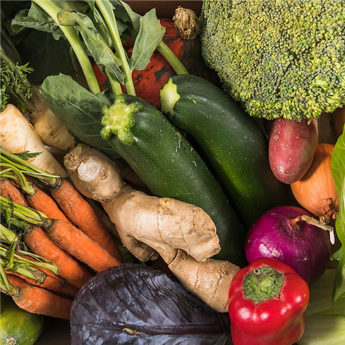 fruits et légumes de l'épicerie de l'Auberge de la Mère Cœur
