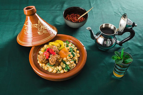 cuisine franco-marocaine de l'Auberge de la Mère Cœur