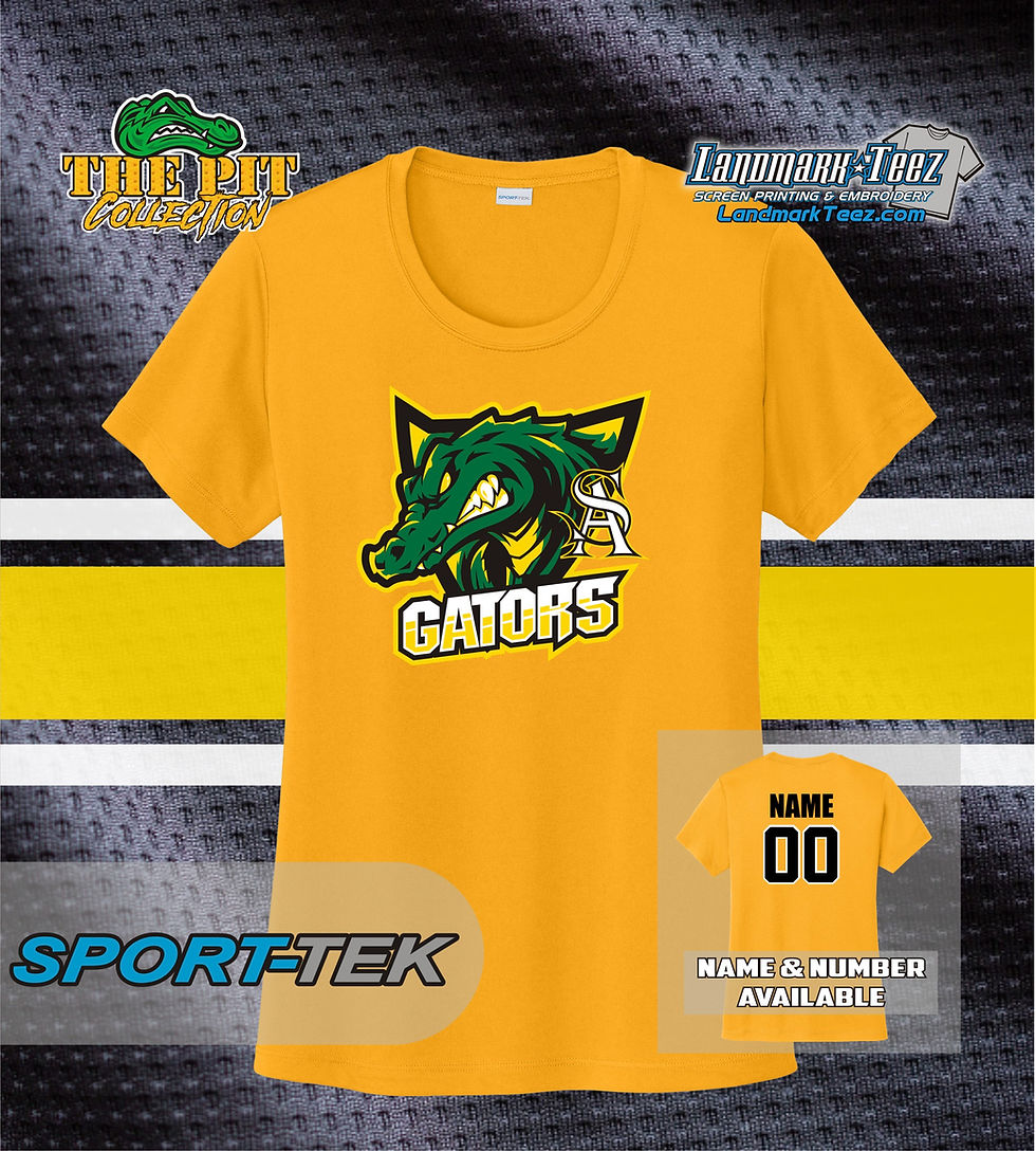 Thumbnail: St. Amant Gators Sport-Tek Dry-Fit Ladies Competitor Tee