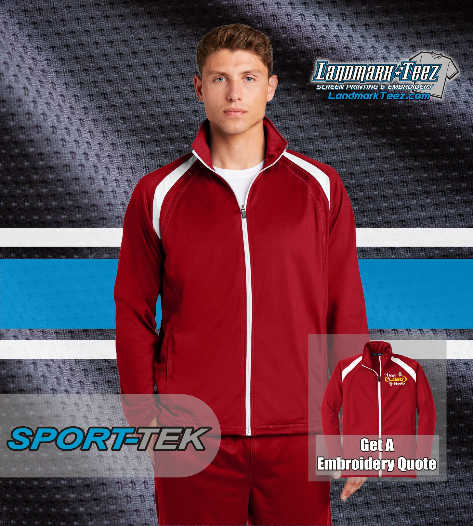 Sport-Tek - JST90 Tricot Track Jacket
