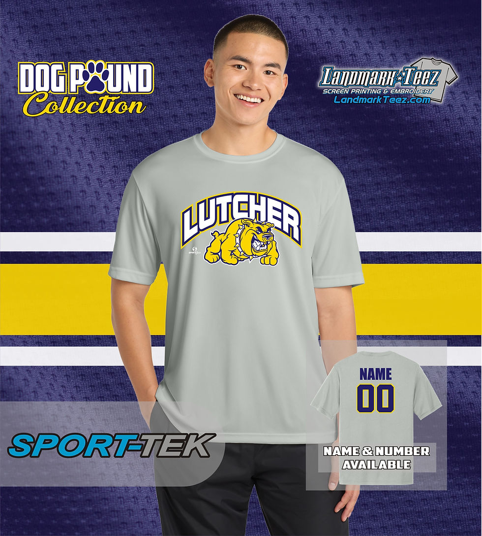 Thumbnail: Lutcher Bulldogs Sport-Tek Dry-Fit Competitor Tee