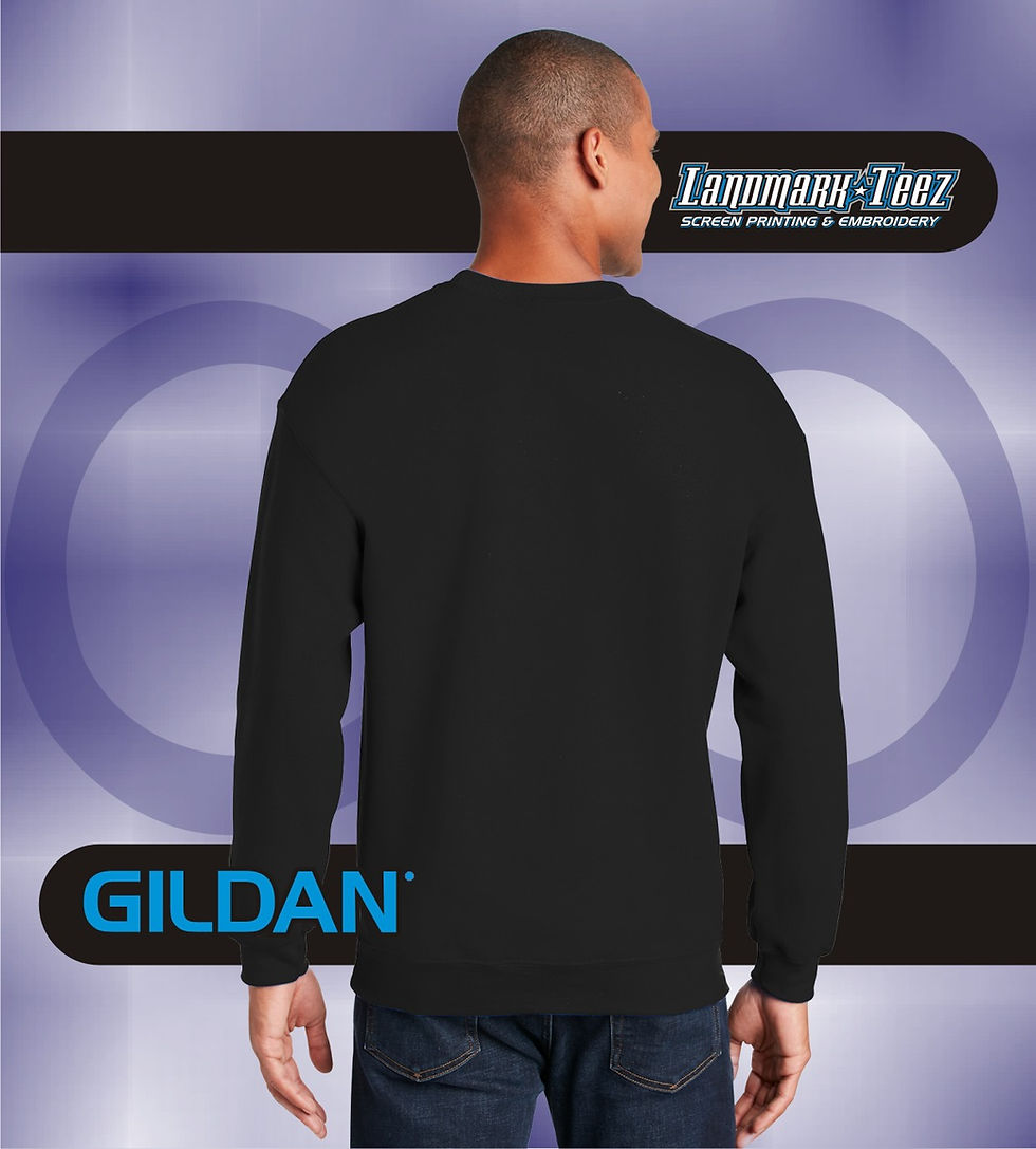 Thumbnail: Infinity Dance Dad Gildan Crewneck Sweatshirt