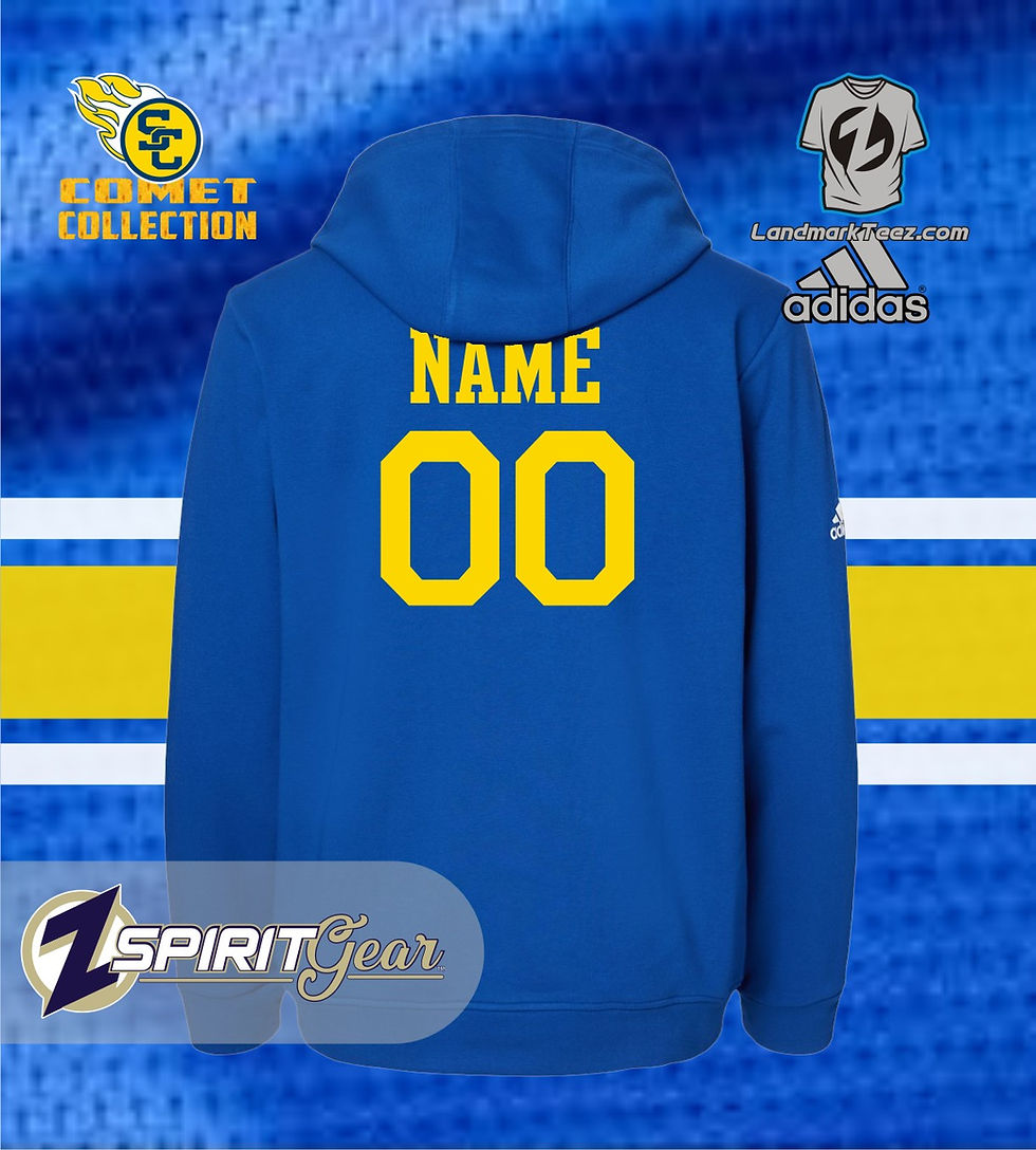 Thumbnail: SCC Adidas A432 Fleece Hooded Sweatshirt