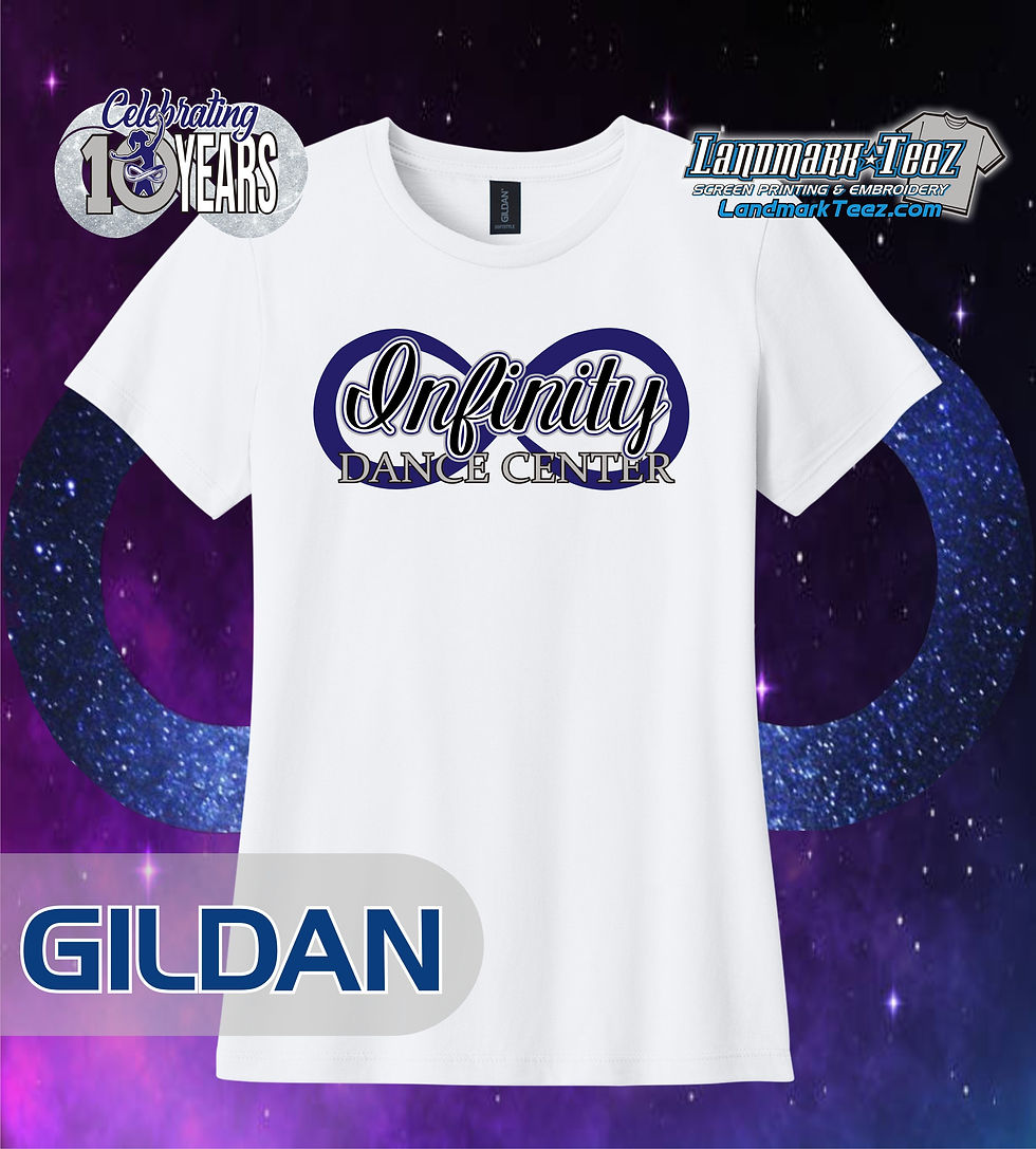 Thumbnail: Infinity Gildan Softstyle Ring Spun Ladies Tee