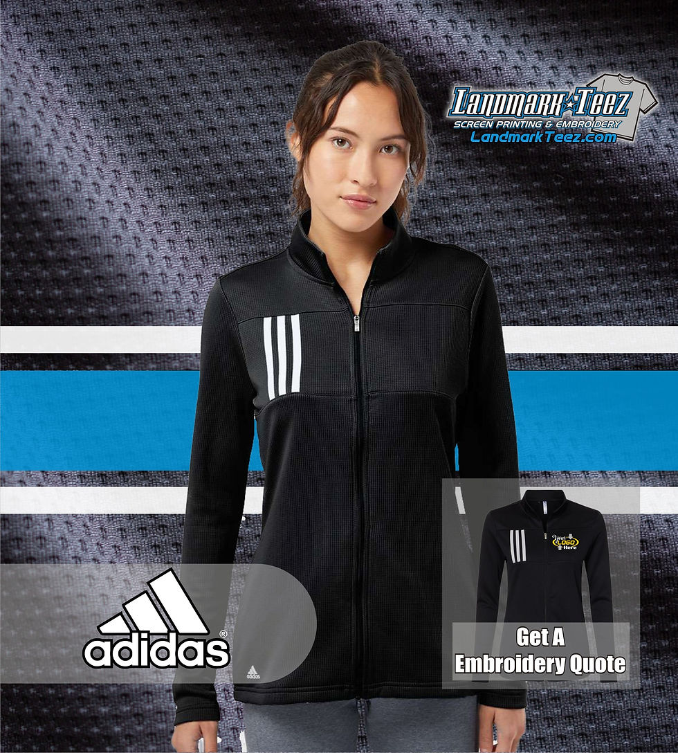 Thumbnail: Adidas - A483 Woman's 3-Stripe Full Zip Jacket