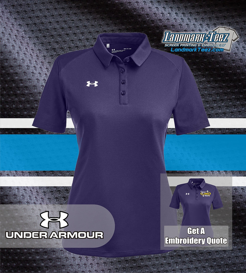 Thumbnail: Under Armour - 1370431 Ladies Tech Polo