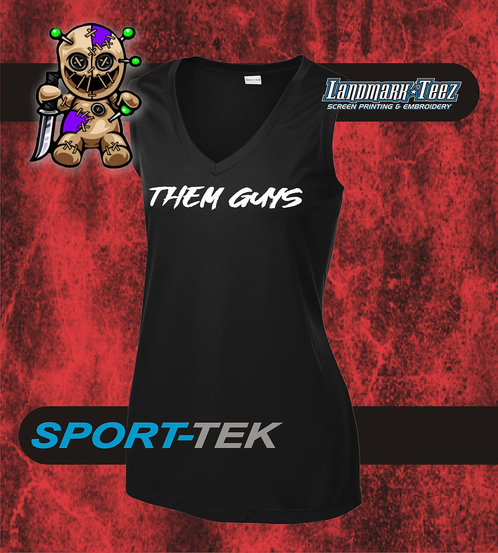 Thumbnail: Them Guys Sleeveless Competitor V-Neck