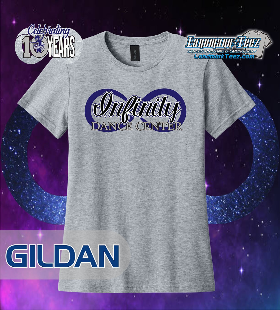 Thumbnail: Infinity Gildan Softstyle Ring Spun Ladies Tee