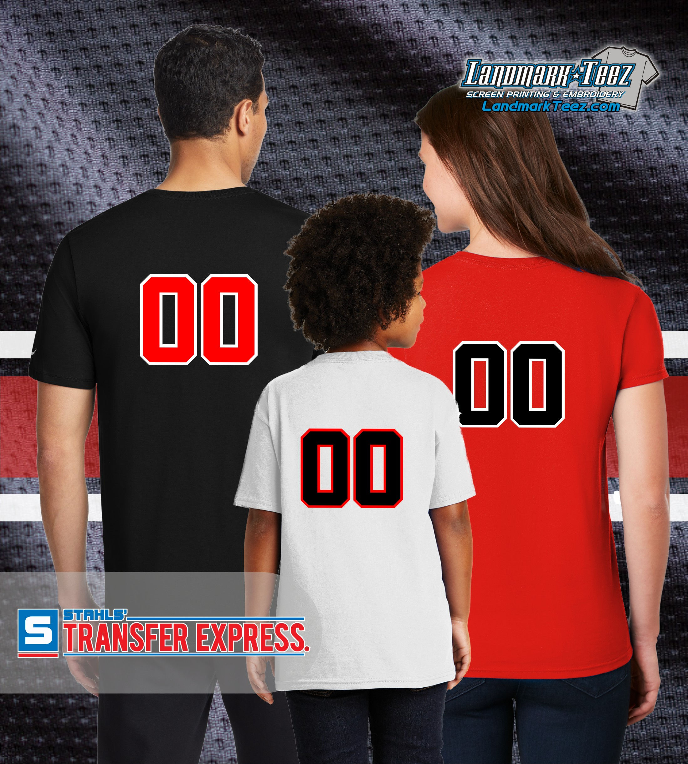 Donaldsonville Tigers Screen Printed Number