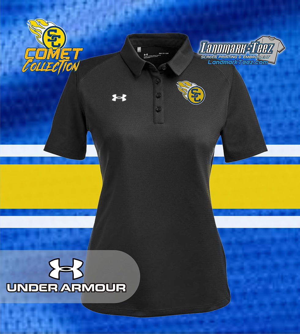 Thumbnail: SCC Comets Under Armour Ladies Tech Polo
