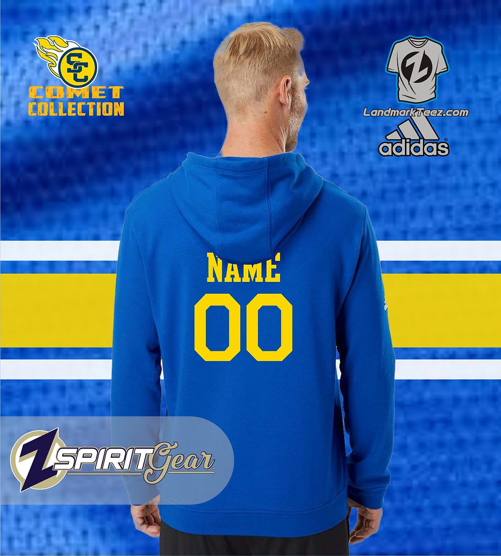 Thumbnail: SCC Adidas A432 Fleece Hooded Sweatshirt