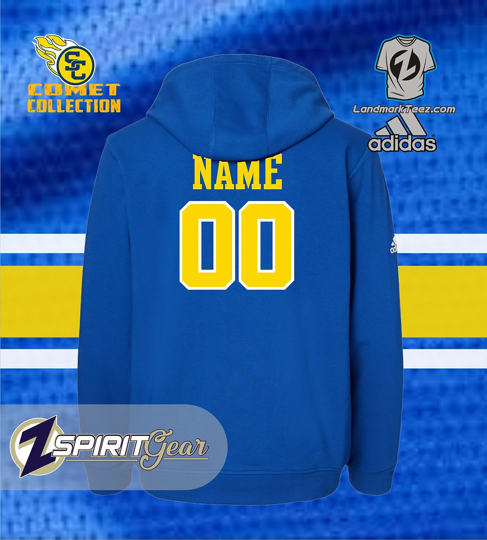 Thumbnail: SCC Adidas A432 Fleece Hooded Sweatshirt