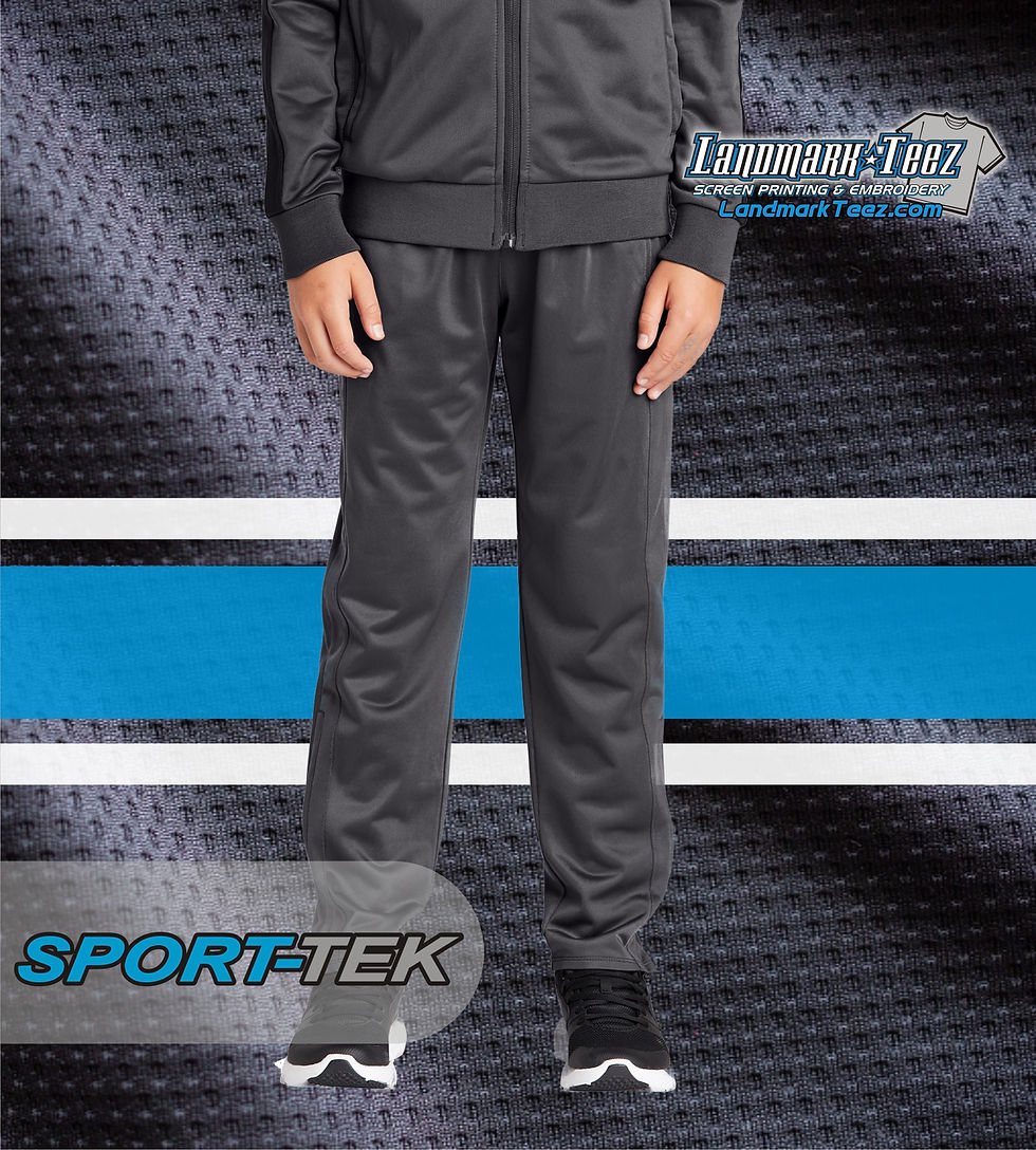 Thumbnail: Sport-Tek YPST95 Youth Tricot Track Jogger