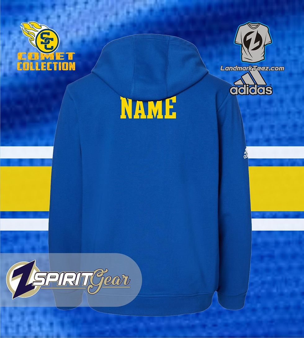 Thumbnail: SCC Adidas A432 Fleece Hooded Sweatshirt