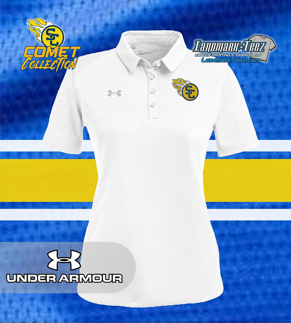 Thumbnail: SCC Comets Under Armour Ladies Tech Polo
