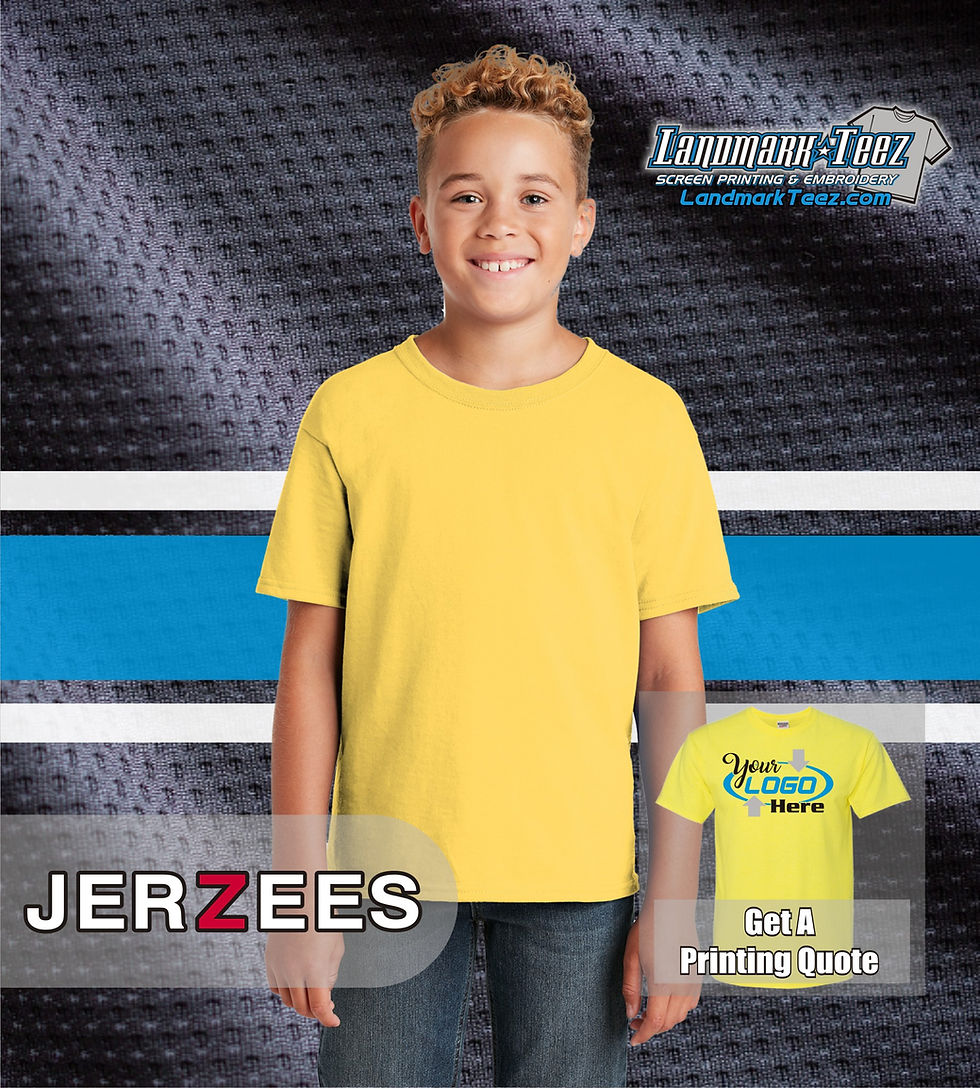 Thumbnail: Jerzees - 29B Youth DryPower 50/50 T-Shirt