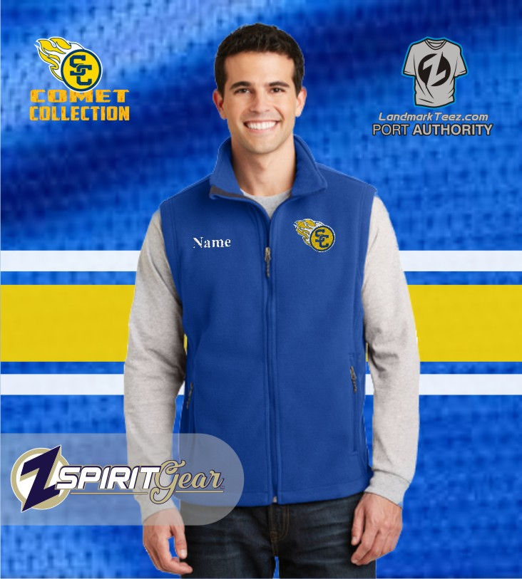 Thumbnail: SCC Full Zip Fleece Royal Vest
