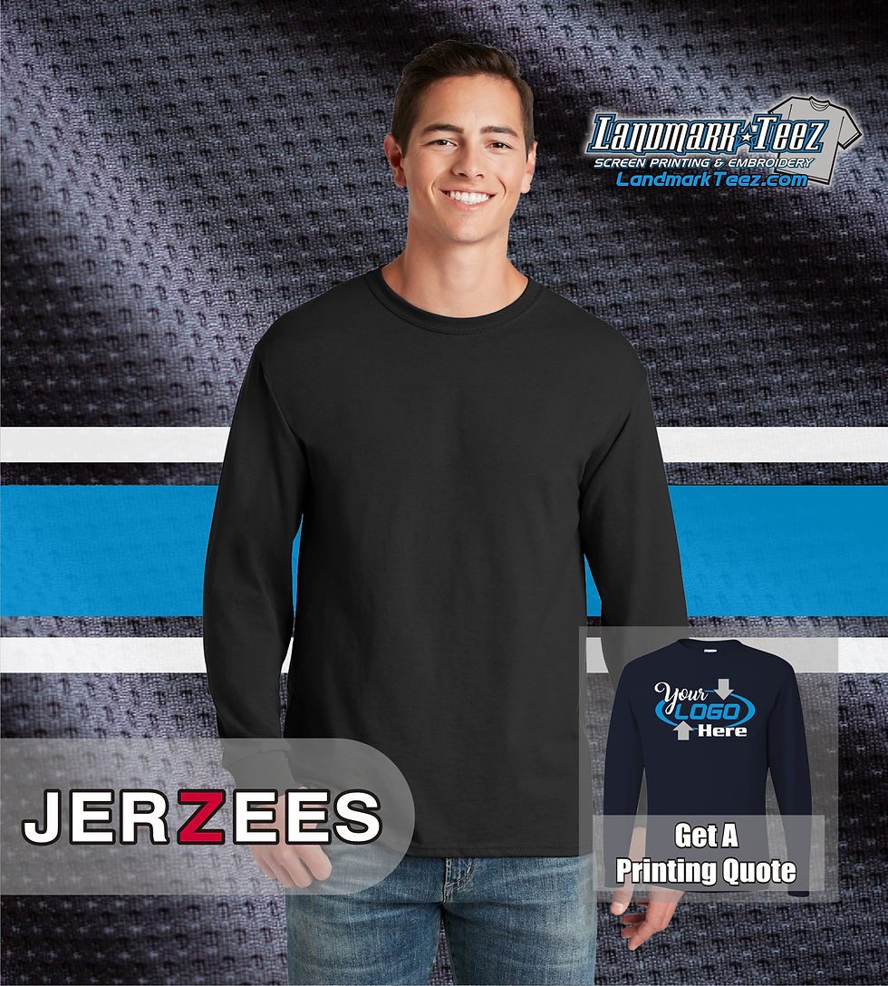Thumbnail: Jerzees - 29LS DryPower 50/50 Long Sleeve T-Shirt