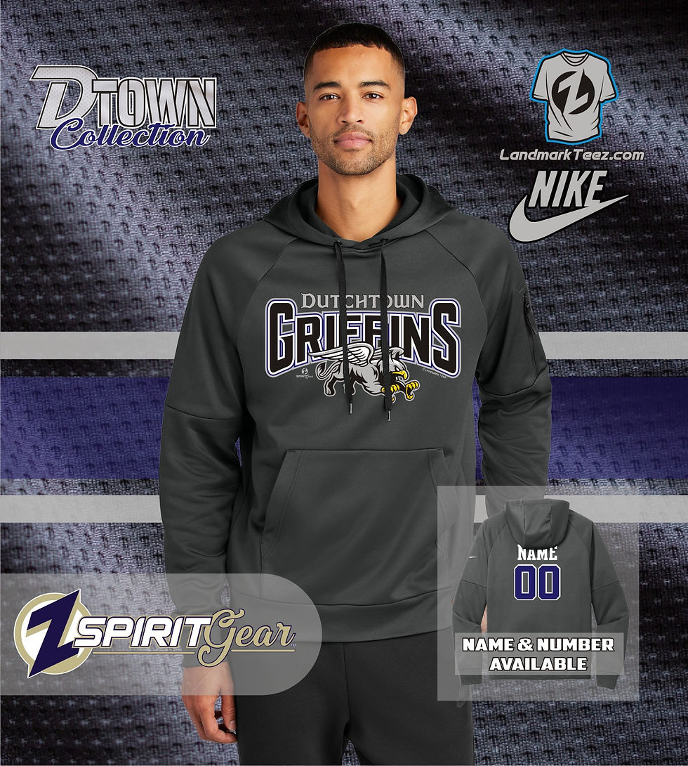 Thumbnail: Dutchtown Griffins Nike Therma-FIT Dry-Fit Hoodie