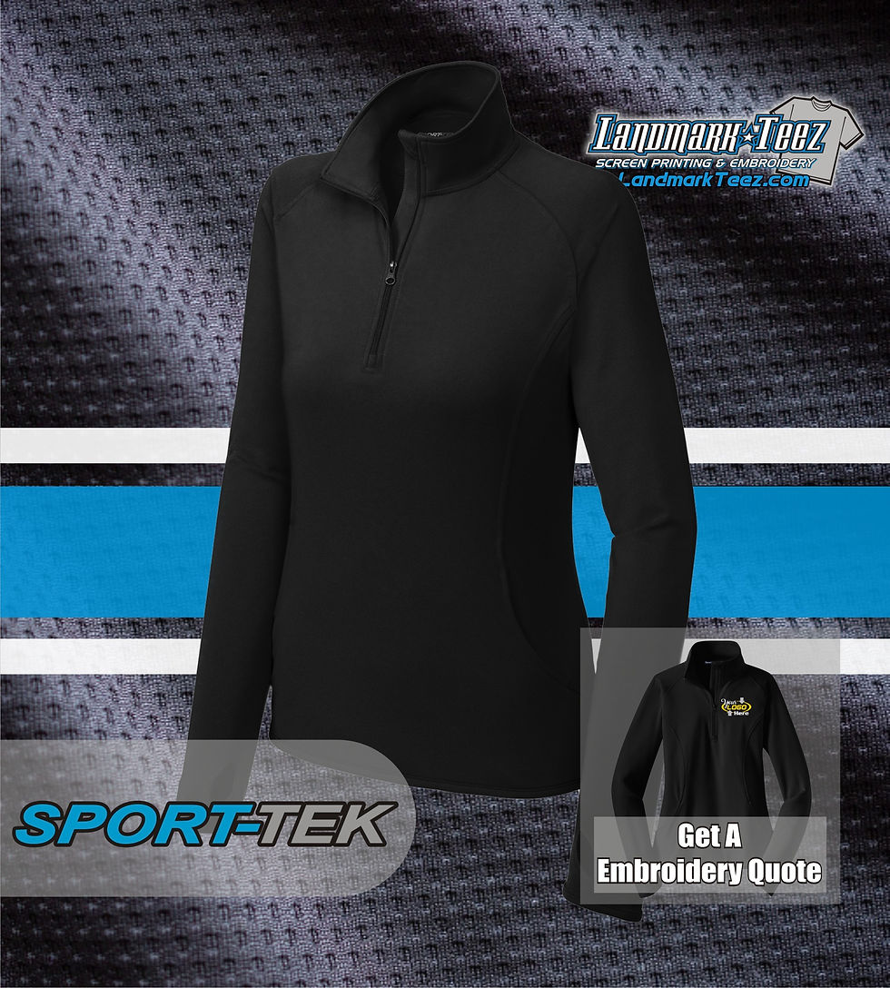 Thumbnail: Sport-Tek - LST850 Ladies 1/2 Zip Pullover