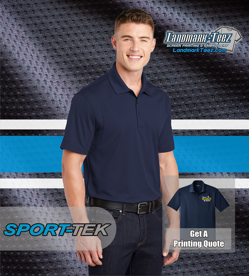 Thumbnail: Sport-Tek - TST650 Tall Micropique Sport-Wik Polo